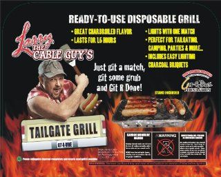 Larry The Cable Guy's LTG2 Ready to Use Portable BBQ Grill, Standard Size (Discontinued by Manufacturer)  Freestanding Grills  Patio, Lawn & Garden