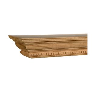 EverTrue 5 Unfinished Oak Bentley Mantel Shelf