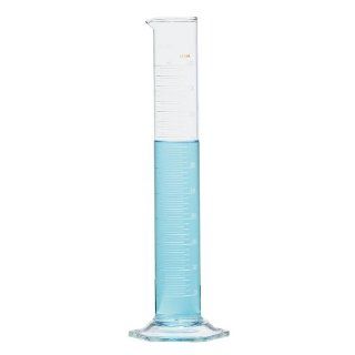 Cole Parmer Class B Graduated Cylinders, To Contain, single metric scale, 10 ml Science Lab Cylinders