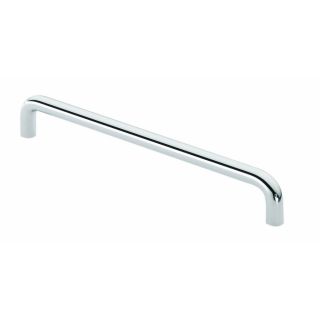 Siro Designs 192mm Center to Center Bright Chrome Chicago Rectangular Cabinet Pull