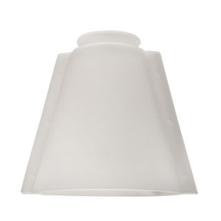 Harbor Breeze 5 in Frosted Vanity Light Glass