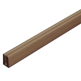 Redwood Tone Lattice Cap (Common 0.125 in x .75 in x 8 ft; Actual .74 in x .99 in x 95.81 in)