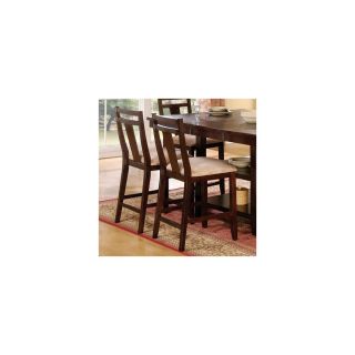 Steve Silver Company Set of 2 Munich Rich Cherry Dining Chairs