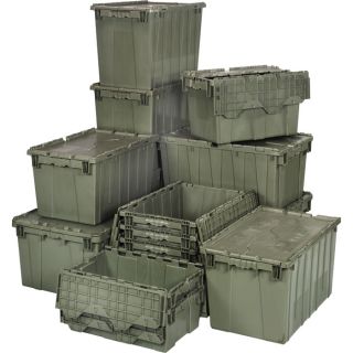 Quantum Storage Heavy Duty Attached Top Container   20 Inch x 11 1/2 Inch x 7