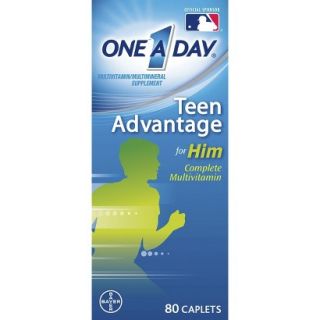 One A Day Teen Advantage for Him   80 Count