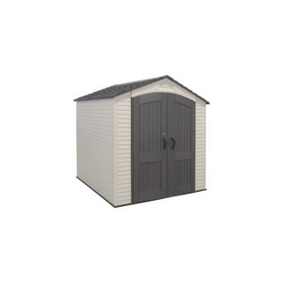 LIFETIME PRODUCTS Gable Storage Shed (Common 7 ft x 7 ft; Interior Dimensions 6.52 ft x 6.52 ft)