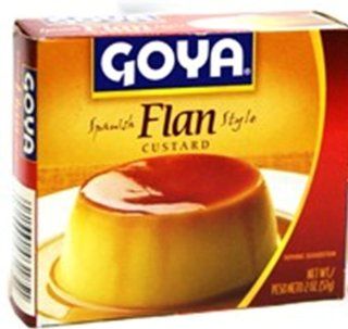 Goya Foods Flan, 2 Ounce  Pudding  Grocery & Gourmet Food