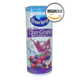 Ocean Spray Drink Mix Cran   Grape   8 Pack  Powdered Soft Drink Mixes  Grocery & Gourmet Food