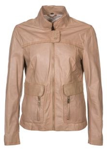 Oakwood   Leather jacket   beige