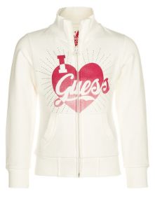 Guess   Tracksuit top   white