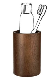 Möve   COMBO   Toothbrush holder   brown