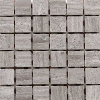 Solistone 10 Pack 12 in x 12 in Dark Gray Indoor/Outdoor Natural Marble Floor Tile