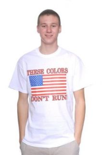 Mytshirtheaven Patriotic T Shirt These Colors Don't Run (American Flag) Clothing