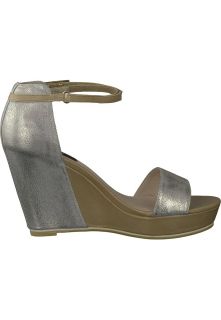 Bronx Wedge sandals   silver