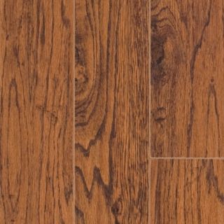 Pergo Max 4 in W x 3.99 ft L Heritage Hickory Handscraped Laminate Wood Planks