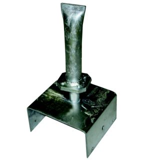 USP Steel Hot Dipped Galvanized Post Base (Common 4 in; Actual 3.5 in)