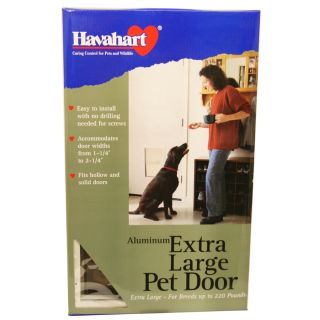 Havahart X Large White Aluminum Pet Door
