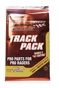Tracksters Track Pack Series 2   1st Edition Contains 7 Upgrade Cards Toys & Games