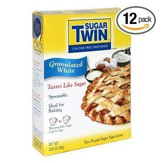 Sugar Twin Granulated White Calorie Free Sweetener [Case Count 12 per case][Case Contains 34.2 OZ]  Grocery & Gourmet Food