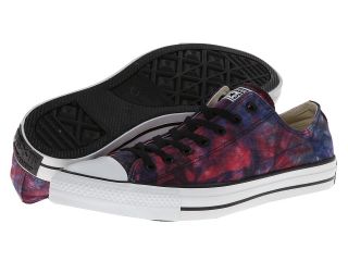 Converse Chuck Taylor All Star Tie Dye Canvas Ox Athletic Shoes (Black)