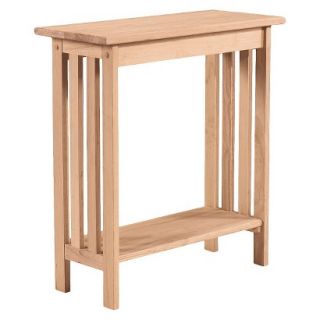 Console Table Phillips Accent Table with Drawer   Unfinished