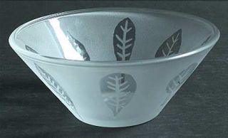 Portmeirion Seasons Leaves Glassware Individual Salad Bowl, Fine China Dinnerwar