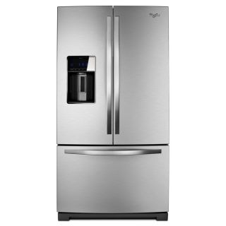 Whirlpool 28.6 cu ft French Door Refrigerator with Single Ice Maker (Stainless Steel) ENERGY STAR