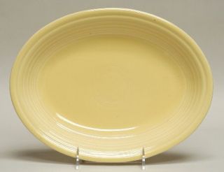 Homer Laughlin  Fiesta Yellow (Newer) 11 Oval Serving Platter, Fine China Dinne