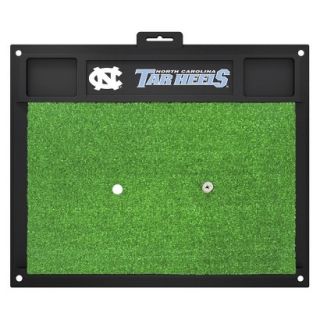Fanmats NCAA North Carolina Tar Heels Golf Hitting Mats   Green/Black (20 L x