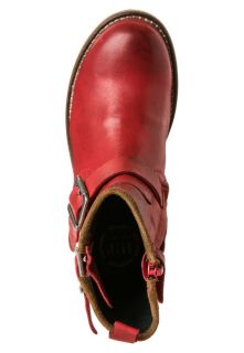 Hip Cowboy/Biker boots   red