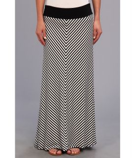 Karen Kane Mitered Stripe Maxi Skirt Womens Skirt (Multi)