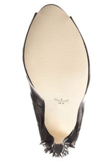 Francesco Milano Peeptoe heels   black