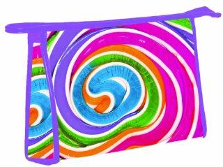 Iscream Candy Swirl Zip Pouch, Large