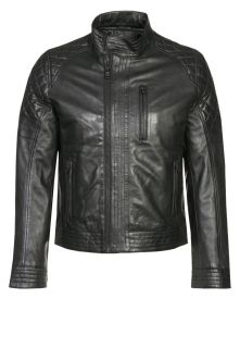Redskins   PRATO   Leather jacket   black