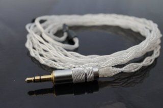Effect Audio Studio "Thor Silver" Westone Upgrade Replacement Cable for 4R/UM3XRC/UM2XRC, JH Audio, UE Custom Electronics