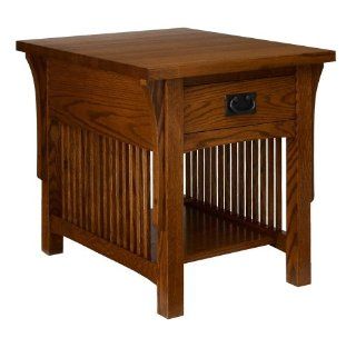 Arts and Crafts End Table w Drawer (Coffee)  