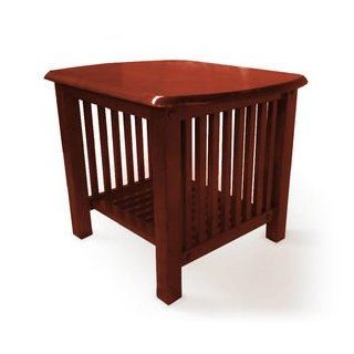 Mission Dark Cherry End Table  