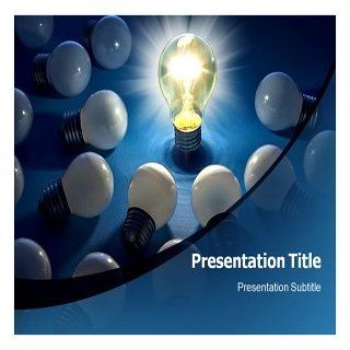 Bright Idea Powerpoint Templates   Bright Idea (PPT) Powerpoint Backgrounds Software