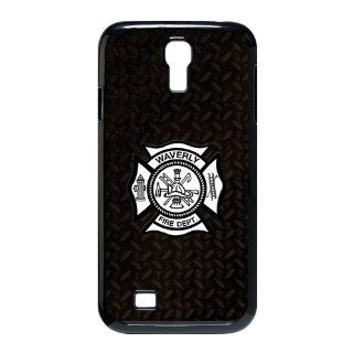 FD fire department logo,fireman,firefighter ladder and water gun hard plastic case for Samsung Galaxy S4 I9500 Cell Phones & Accessories