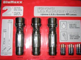 BluMaxx Hi Performance Flashlights Emergency Disaster Preparedness Survival Kit Light Camping Flashlights Pack LED High Power