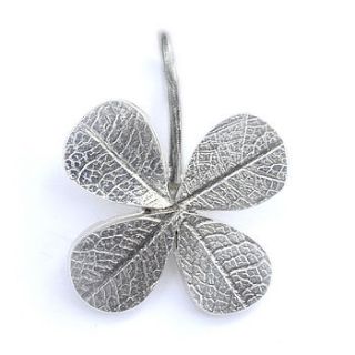 lucky four leaf clover charm by love from england