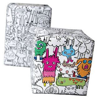 creative colour in gift wrap by artful kids