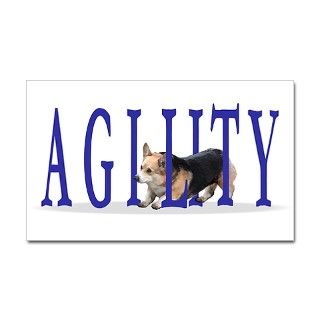 Pembroke Welsh Corgi Agility Decal by indigo_agilpem