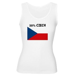 50 PERCENT CZECH Womens Tank Top by globaldiversity