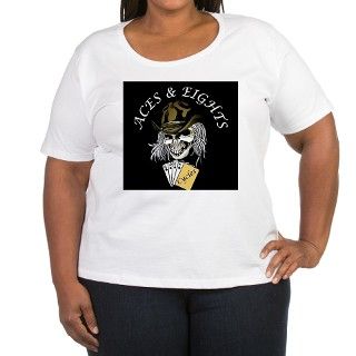 Aces and Eights Cycles Logo Plus Size T Shirt by listing store 112475557