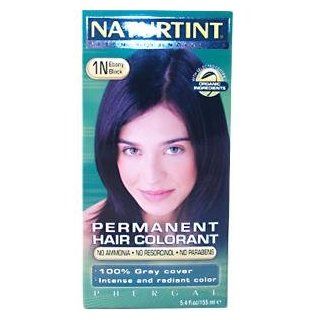 Permanent Hair Color   1N, Ebony Black, 5.45 oz ( Eight Pack)  Chemical Hair Dyes  Beauty