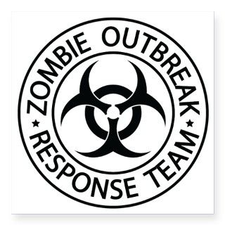 Zombie Apocalypse Sticker by Admin_CP4327667