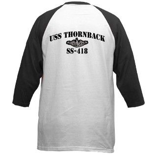 USS THORNBACK Baseball Jersey by ussthornback