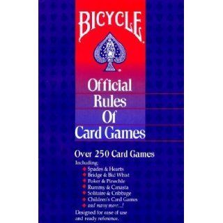 Bicycle Official Rules of Card Games by United States Playing Card Company 88th (eighty eighth) Edition (1/1/1999) United States Playing Card Company Books