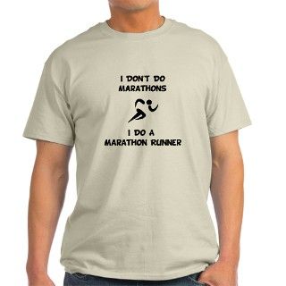 Do A Marathon Runner T Shirt by AmazingMart